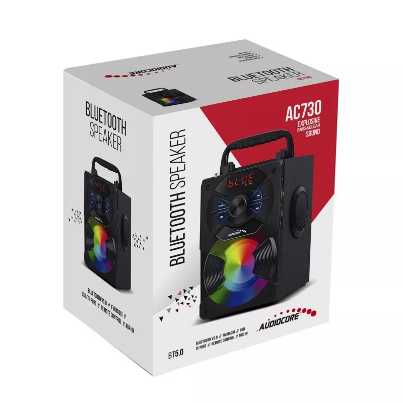 Głośnik Bluetooth Audiocore AC730, czarny