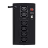 EVER DUO 850 AVR USB - UPS - AC 230 V - 550 W - 850 VA - jednofazowy - 2 x Bleisure 5 Ah - USB - Gniazda wyjściowe: 6