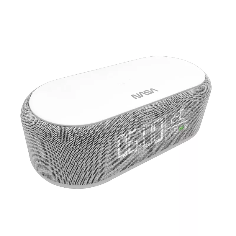 Głośnik Bluetooth, budzik i ładowarka bezprzewodowa Nasa SPC400