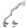 SpeaKa Professional SP-MM-600 Pojedynczy uchwyt biurkowy na monitor 43,2 cm (17) - 81,3 cm (32) Technologia sprężyny gazowej, zintegrowana stacja dokująca, odchylany, obrotowy (SP-10493144)