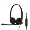 Zestaw słuchawkowy EPOS IMPACT 100 UC Stereo USB-C+A przewodowy lekki wygodny