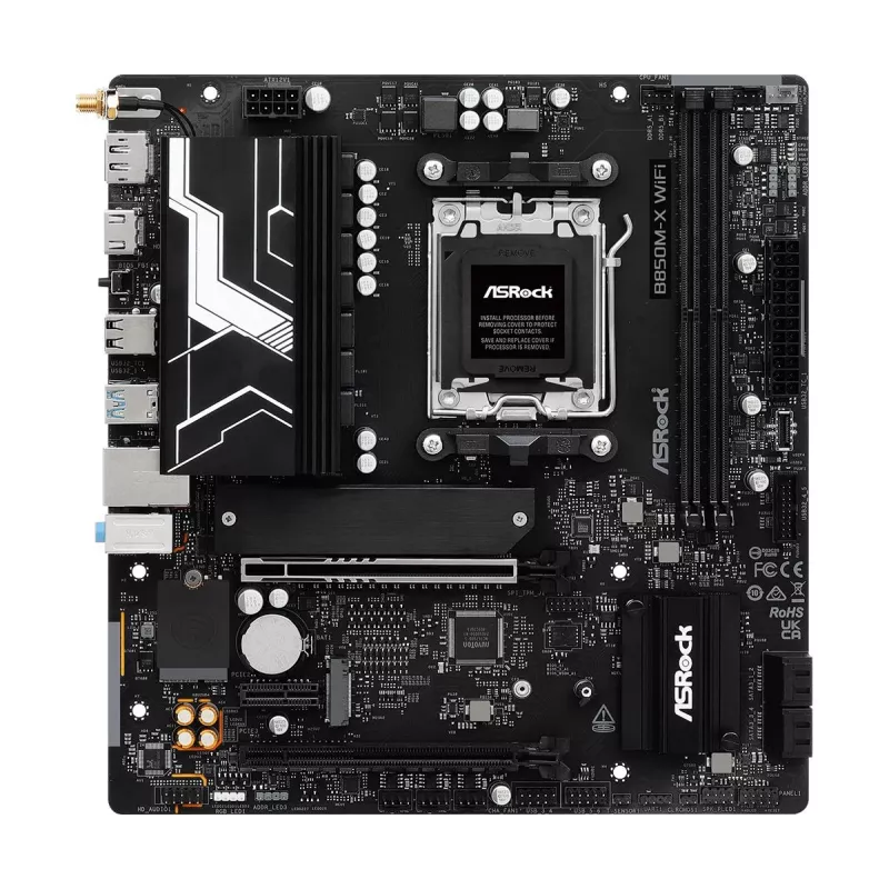 ASRock B850M-X WiFi R2.0 AMD B850 AM5 Micro-ATX Płyta Główna