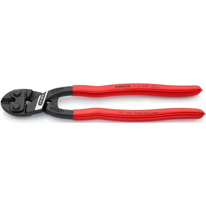 compact-bolt cutter CoBolt XL 71 31 250, szczypce tnące Czerwony, Długość 250mm