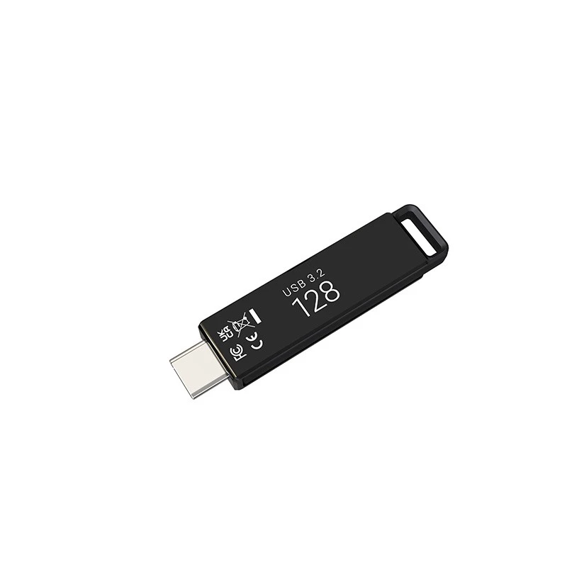 Pendrive 128GB USB-C 3.2 to produkt PNY z naszej oferty pendrive'ów USB. Najważniejsze cechy to czarne wykończenie, pojemność pamięci flash 128 GB i interfejs USB-C 3.2.
