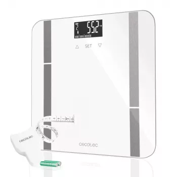 Cecotec | Waga łazienkowa Smart | Surface Precision 9400 Full Healthy | Maksymalne obciążenie 180 kg | Dokładność 100 g | Biały