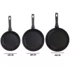 Zestaw patelni Salter BW08773 3-częściowy — patelnie nieprzywierające 20/24/28 cm