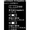 Bit-Check 10 Impaktor 2, 1/4, 10-teilig, Bit-Satz diamantbeschichtet, extrem belastbar