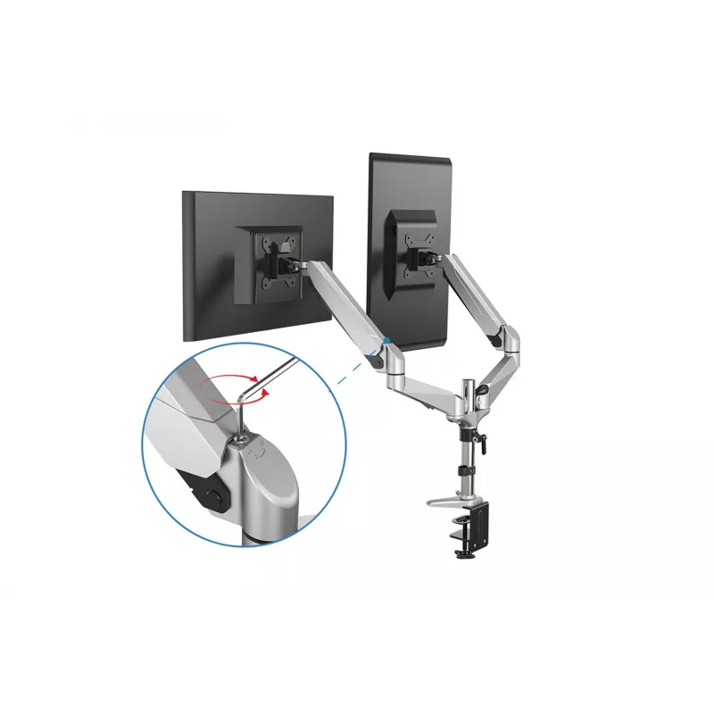 Digitus Dual monitor mount, 2x 32, 2x 8 kg