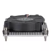 Chłodzenie procesora SILVERSTONE SST-XE01-1700A — wentylator 8 cm, 1000–5500 RPM, podwójne łożysko kulkowe, czarny