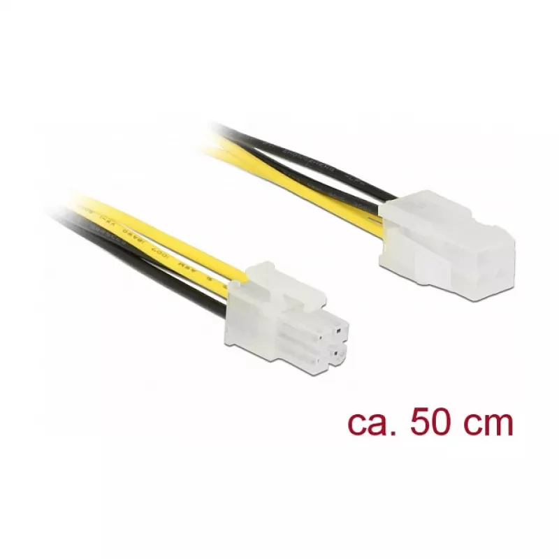 Wewnętrzny kabel zasilający DeLOCK 85458 0,5 m