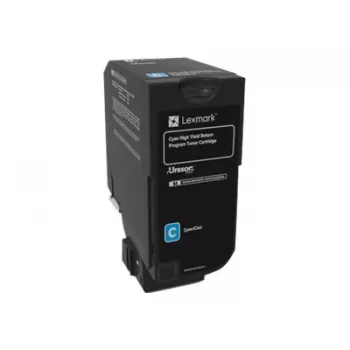 Toner Lexmark RETURN-kaseta z tonerem cyjan 74C2HC0 3000 stron