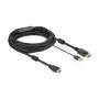 Kabel HDMI na DisplayPort DeLOCK 85967 4K 30 Hz 7 m