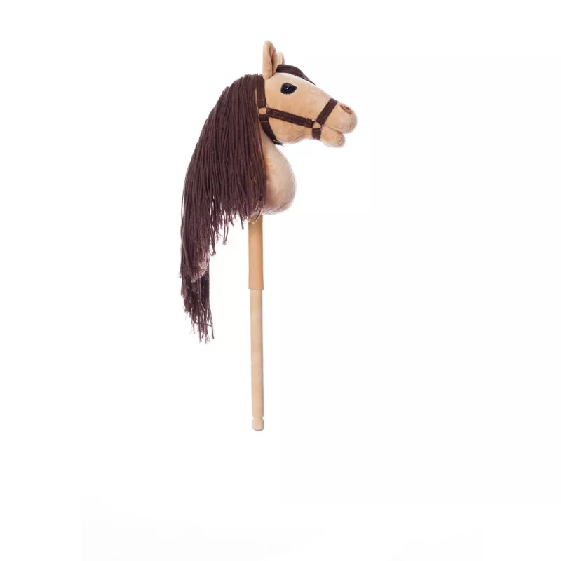 Koń na patyku HOPPIHORSE Hobby Horse A4 beżowy