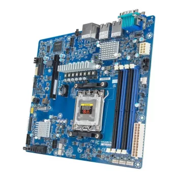 Płyta główna GIGABYTE MC13-LE1 B650E microATX dla AMD AM5 (Ryzen 7000/9000, DDR5, 4x DIMM, 10Gb LAN, 2x RJ-45, 4x SATA III, M.2, RAID)