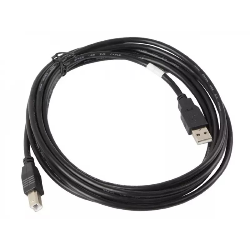 Lanberg CA-USBA-10CC-0030-BK Kabel USB 3 m USB 2.0 USB B Czarny (CA-USBA-10CC-0030-BK)
