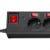 Listwa zasilająca z ochroną przeciwprzepięciową Goobay 72567 6 gniazd AC kabel 1,5 m