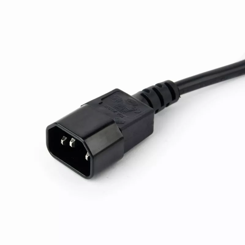 Przedłużacz sieciowy Gembird EG-PSU3-01 0,6 m 3 gniazda AC Wewnętrzny Czarny