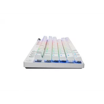 Klawiatura Logitech G PRO X TKL Gaming RF Wireless + Bluetooth QWERTY US International Biała