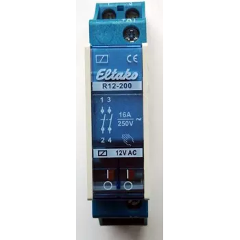 Eltako Electronics Przekaźnik przełączający do montażu szeregowego podtynkowego 2S 16A R12-200-12V (22200011)