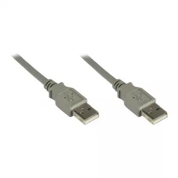 Kabel USB 2.0 Good Connections A-A szary 3m