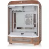 Obudowa PC Thermaltake The Tower 600 Midi Tower Mocha — ATX/Micro-ATX/Mini-ITX, szkło hartowane, 1x3,5 cala + 2x2,5 cala, 4x USB 3.2