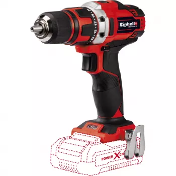 Einhell TE-CD 18/40 Li-Solo 1500 RPM Bezkluczowy 1,1 kg Czarny, Czerwony