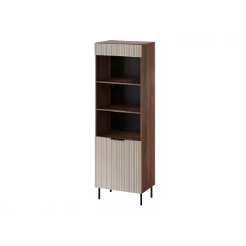 Cama 3 ALMERA Regał 60x42x185 orzech/kaszmir