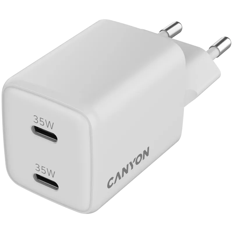 Ładowarka Canyon CU35CC Indoor AC bezprzewodowa szybka do laptopa smartfona tabletu