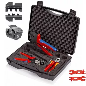 Knipex 97 91 04 V02 zestaw narzędzi do złączy fotowoltaicznych MC4