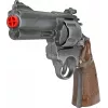 Pulio metalowy rewolwer w stylu policyjnym 155127/1, realistyczny design, metalowa konstrukcja