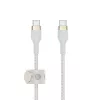 Belkin BOOSTCHARGE PRO Flex Kabel USB 3 m USB 2.0 USB C Biały (CAB011BT3MWH)