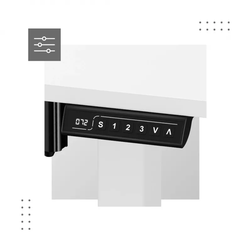 Elektryczne biurko MA-Leader 7.0 Biały