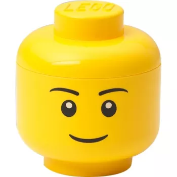 Room Copenhagen LEGO Storage Head „Boy” mini – pojemnik do przechowywania małych klocków i zabawek
