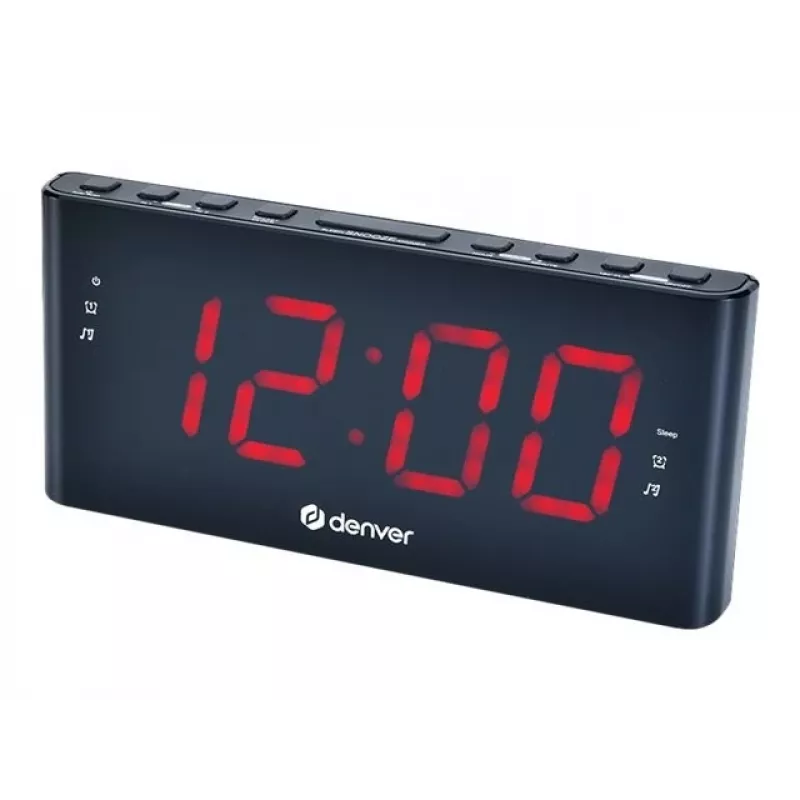 Budzik Denver CPR-710 Cyfrowy budzik Czarny
