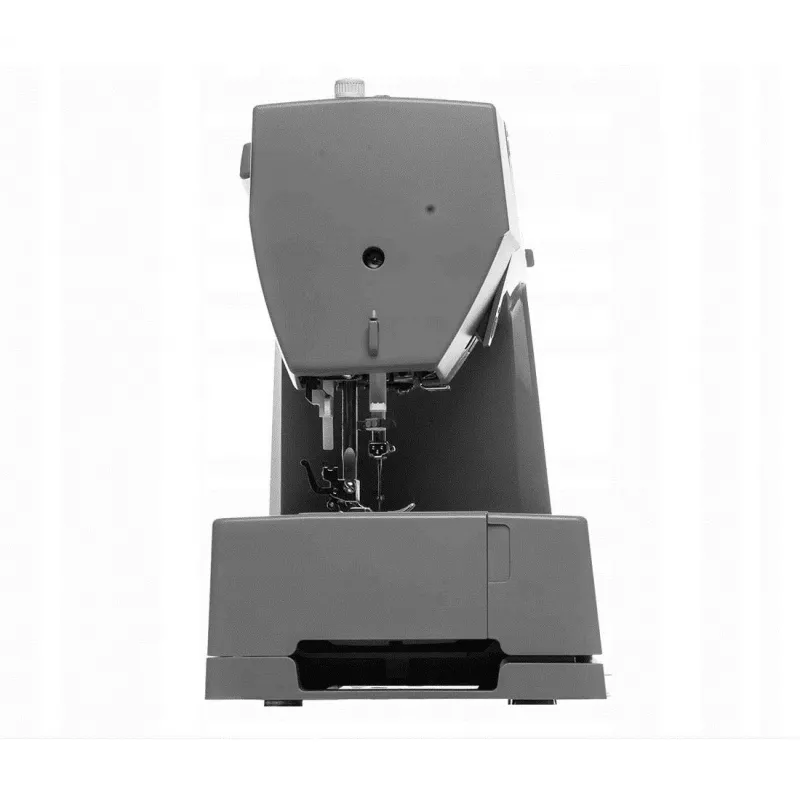 SINGER automatic sewing machine HD6605 — electric, 1-step buttonhole, free arm, szary, 6 kg