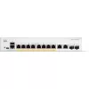 CISCO Catalyst 1200 8-Port Switch / PoE+ z budżetem mocy 120 W / 2 x 1G SFP Uplinks (C1200-8FP-2G)