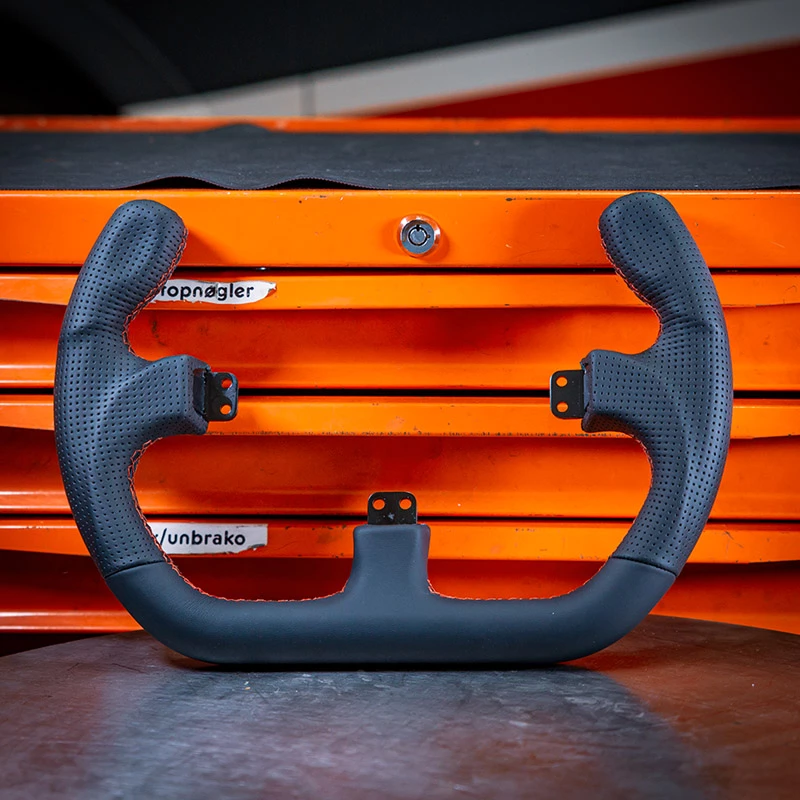 Asetek SimSports GT Rim - Open D, skóra