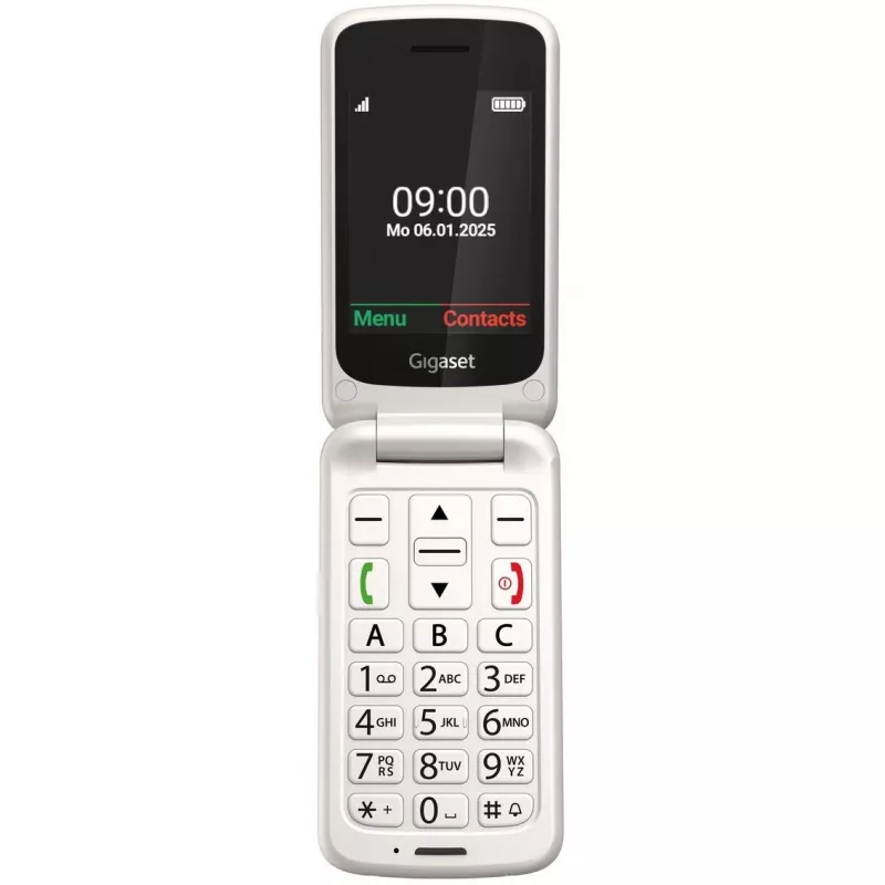 Smartphone Gigaset GL595 2.8 inch 0.3MP biały