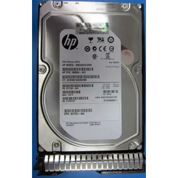 Hewlett Packard Enterprise 2 TB 6G SATA 7,2k 3.5 (MB2000GCQXQ)
