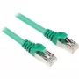 Kabel krosowy RJ45 Wtyk > RJ45 Wtyk CAT.6 S/FTP (Zielony, 1,5 m)