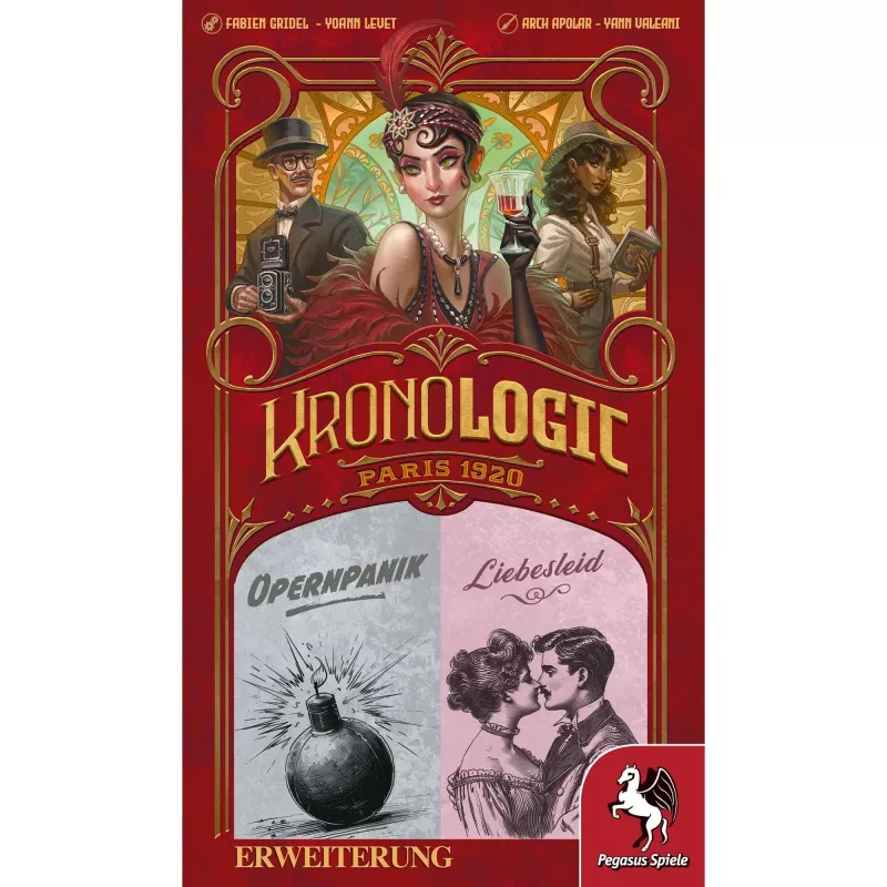 Kronologic - Paris1920: Liebesleid & Opernpanik, rozszerzenie gry planszowej