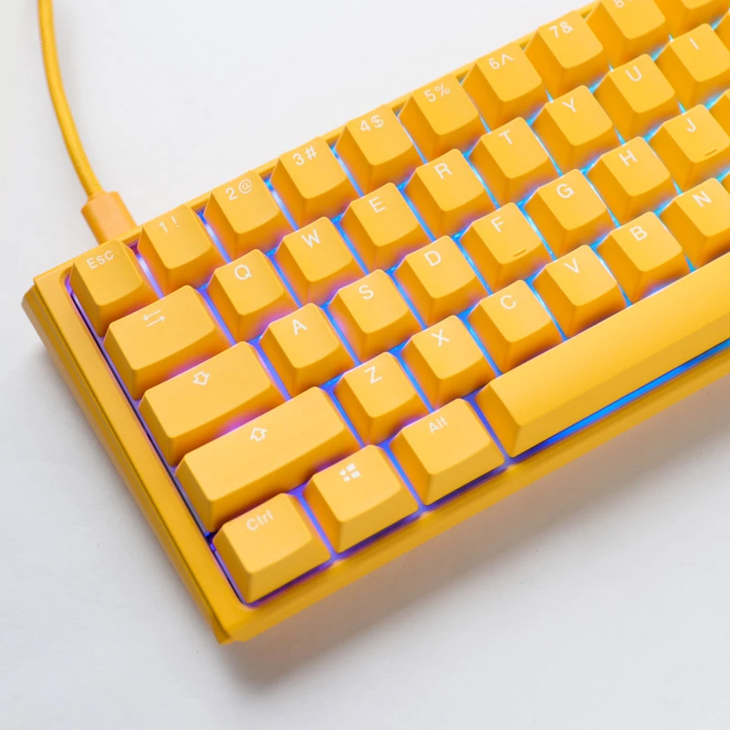 Klawiatura gamingowa Ducky One 3 Yellow RGB LED MX-Clear US