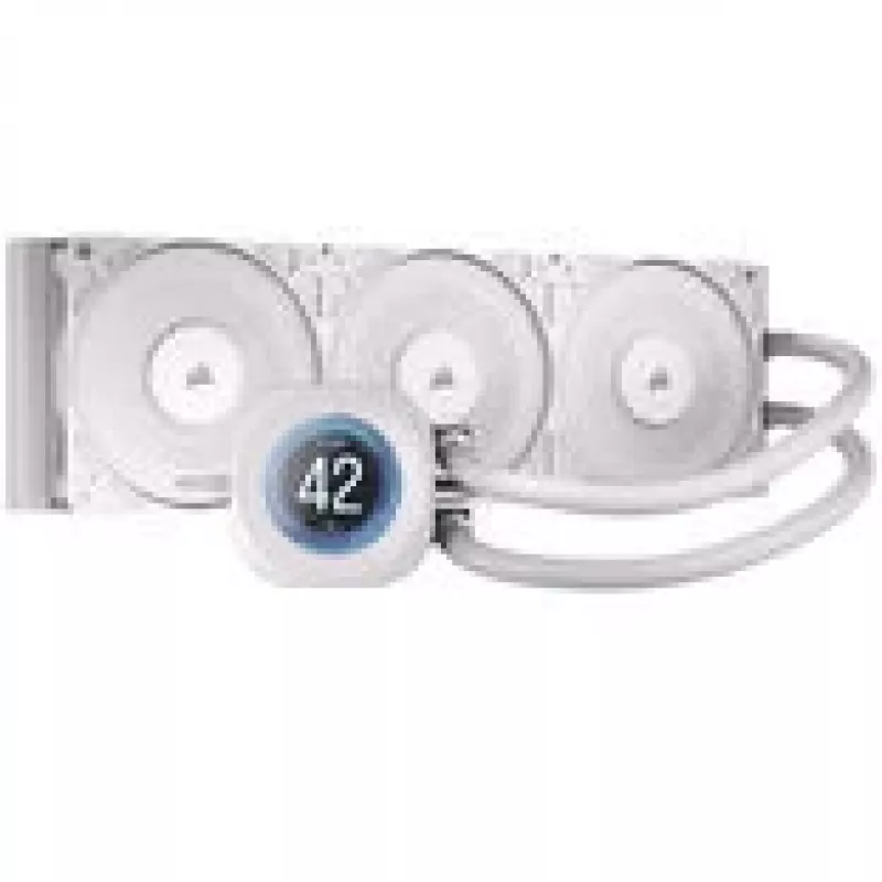 Chłodzenie cieczą typu all-in-one Corsair Nautilus 360 RS 12 cm białe