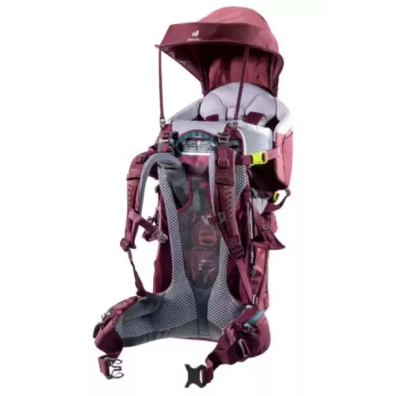 Nosidło turystyczne dla dziecka Deuter Kid Comfort Polyamide czerwone