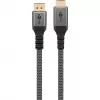 Goobay 65269 Przejściówka kabel wideo 2 m DisplayPort HDMI Szary (65269)