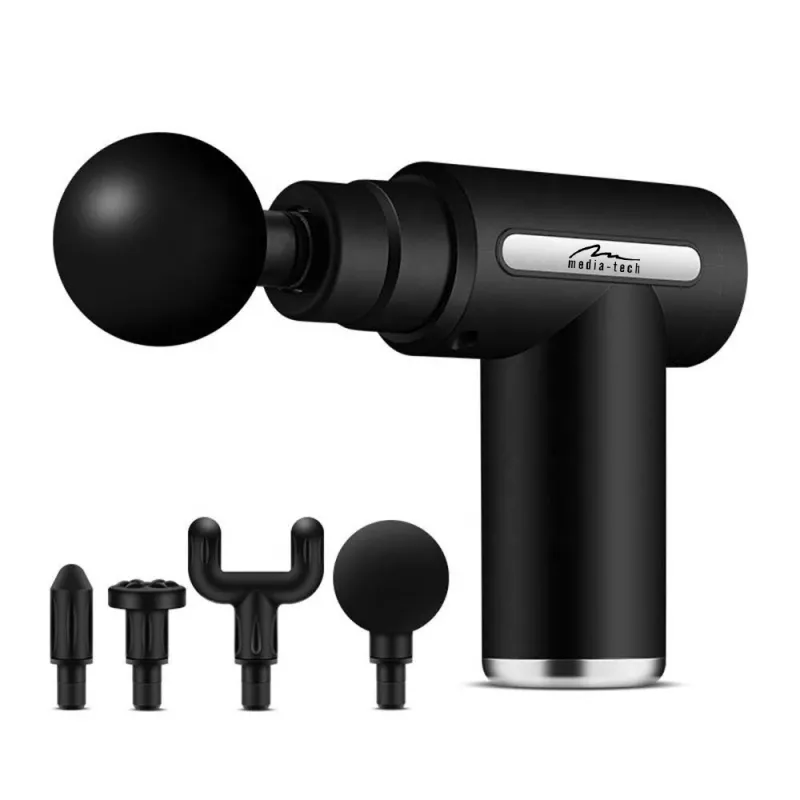 Pistolet do masażu Media-Tech MT6521 Uniwersalny Czarny