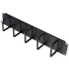 Patch panel ROLINE 19-calowy 2U, kanał kablowy 85x60mm, obudowa stalowa, czarny