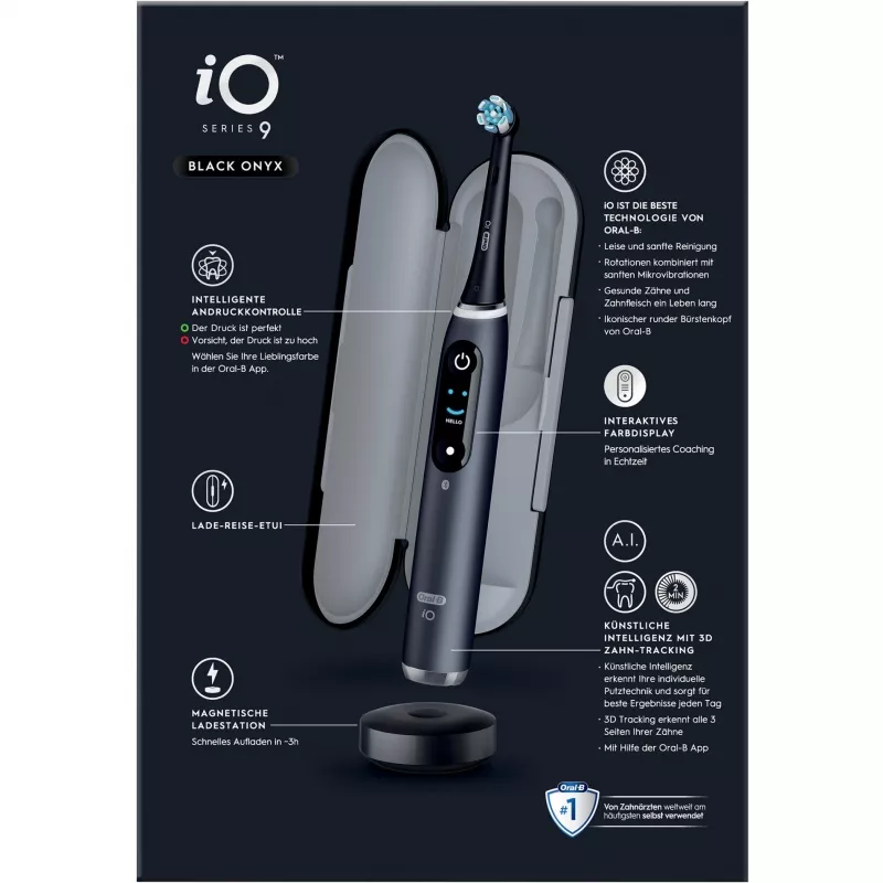 Szczoteczka do zębów Oral-B iO Series 9 Luxe Edition Czarny Onyx