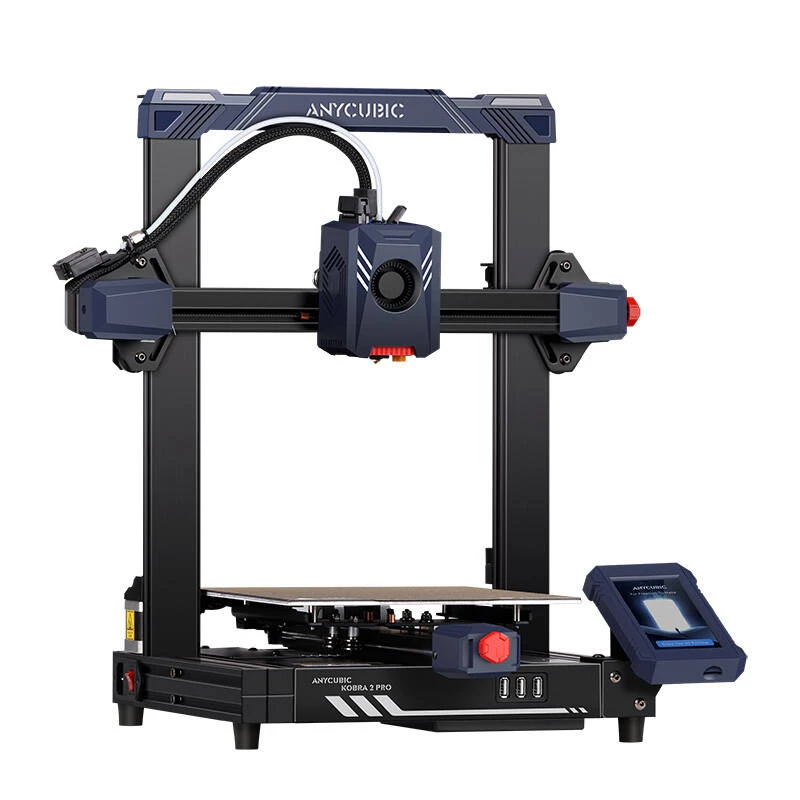 Drukarka 3D AnyCubic Kobra 2 Pro K2RC0BK-Y-O z podwójną osią Z i automatycznym poziomowaniem stołu