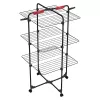 Suszarka na pranie ścienna VILEDA Mixer 3 Ultimate — stalowa, 30 m powierzchni do suszenia, składana, kółka, 131×93×71 cm